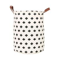 AmyDong Storage Box, Storage Bucket,Household Dirty Clothes Storage Basket Canvas Sheets Laundry Clothes Toy Basket Waterproof (D)