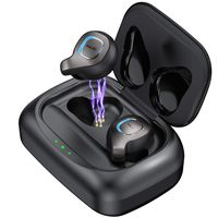 Wireless Earbuds Bluetooth Headphones in-Ear Bluetooth Headset Auto Pairing Wireless Earphones Waterproof Bluetooth 5.0 80H Playtime Deep Bass Stereo Hi-Fi Sound with 2200mAh Charging Case