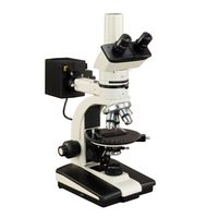 OMAX 50X-787.5X Trinocular Ore Petrographic Polarizing Microscope