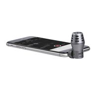 Movo MA200 Omni-Directional Calibrated TRRS Condenser Microphone for Apple iPhone, iPod Touch, iPad (Grey)