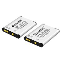 Bonadget 1000mAh EN-EL19 Battery Pack Compatible with Coolpix S32, S33, S100, S2800, S3100, S3200, S3500, S3600, S4100, S4200, S4300, S5200, S5300, S7000 as Sony NP-BJ1 DSC-RX0