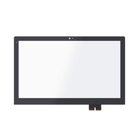 LCDOLED Compatible 15.6 inch Touch Screen Digitizer Front Glass Panel Replacement for Lenovo Edge 15 80K9000YUS 80K9000DUS 80K9000EUS 80K9000CUS 80K9000BUS 80K9000AUS (No Bezel)