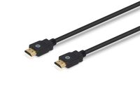 HP High Speed HDMI Cable - 3 feet (1 Meter) - Ultra Durable PVC Cable - Supports 4K Ultra HD Video and Crystal Clear HD Audio (Black)