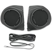 Hogtunes Rear Speaker Pod Shells only for 1996-2013 Harley-Davidson Electra Glide, Road Glide Tour Packs - RR-SPKR-POD
