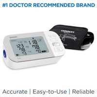 Omron Gold Blood Pressure Monitor, Premium Upper Arm Cuff, Digital Bluetooth Blood Pressure Machine, Storesup To 120 Readings for Two Users (60 Readings Each)