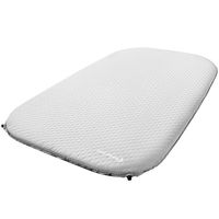 KingCamp Camping Double Sleeping Pad Foam Mattress - Self Inflating Thick Pad with Carry Bag, Suitable for Family Outdoor Activities (Grey-Deluxe Double)