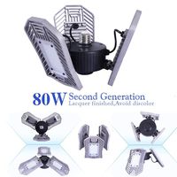 NATHOME Garage Lighting,80W Led Garage Lights 8000lm,E26 Garage Light,led Garage Ceiling Lights,Led Shop Lights,Workshop Light,Garage led Bulbs,Super Bright led Bulbs Light (Daylight, 80W"Ordinary")