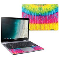 MightySkins Skin Compatible with Samsung Chromebook Plus LTE (2018) - Tie Dye 2 | Protective, Durable, and Unique Vinyl Decal wrap Cover | Easy to Apply, Remove, and Change Styles | Made in The USA
