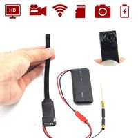 Spy Hidden WiFi Wireless Camera - Mini Flex 1080P Portable Security DIY Home and Business Camaras, Motion Detection, Loop Recording, Nanny Cam