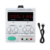 DC Regulated Power, 30V/5A LW-305KDS Variable Power High Accuracy Adjustable Power, US Plug(US Plug)