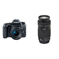 Canon EOS 77D EF-S 18-55 IS STM Kit + EF-S 55-250 f/4-5.6 IS STM Lens