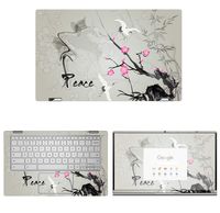 Decalrus - Protective Decal Skin Sticker for Asus ChromeBook Flip C434 / C434TA (14" Screen) case Cover wrap ASchrmbk14_C434ta-47