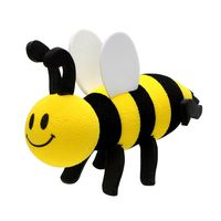 iTimo Auto Antenna Topper Car Ornaments Car-Styling Cute Bee for Car Decoration Interior Accessories Car Antenna Decors Lovely