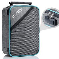 Smell Proof Bag with Combination Lock Odor Proof Stash Case Container for Herbs; Medicine Lock Box Bag Travel Storage Case