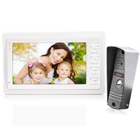 Jeatone 1200TVL 7"TFT White Color HD Video Doorphone Intercom Systems Camera Doorbell Home Security System ...