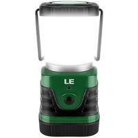 LE LED Camping Lantern Rechargeable, 1000LM, 4 Light Modes, 4400mAh Power Bank, IPX4 Waterproof, Perfect lantern flashlight for Hurricane Emergency, Hiking, Home and More, USB Cable Included