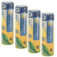 Synergy Digital 4 AA Ni-Mh 2800mAh Rechargeable Batteries