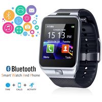 indigi SWAP 2-in-1 Gear SmartWatch & Phone + Compatible with Bluetooth + Optional SIM + SMS Notify (Android or iOS Compatible)