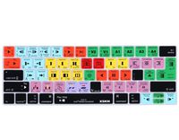 XSKN Avid Media Composer Keyboard Skin for Touch Bar MacBook Pro A1706 A1707 (2016 Release, US EU Universal Layout) Functional Silicone Keyboard Cover