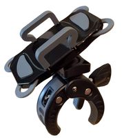 Crescendo CR-30 SlimClip Smart Phone Holder - Mount Clamp for Microphone Stand, Boom, Pole, Mic or Music Stand - Apple iPhone, Samsung Galaxy or Note, Google Pixel, LG, HTC, Moto, OnePlus