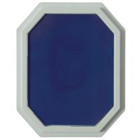 Constructive Playthings Blue Colored Ink Large Washable Stamp Pad Kid Set for Rubber Stamps
