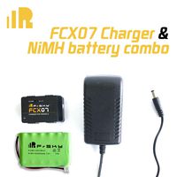FrSky Transmitter QX7 FCX07 Charger&NiMH Battery Combo 2000mAh 7.2V Dual Mode Battery Charger Kit
