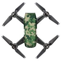 OK-STORE Exclusive Decoration Wrap Sticker Skin for DJI Spark Drone Body Shell, DJI Spark Intelligent Portable Mini Drone Decal Pasting Palm launch Mini Quadcopter Water-resistant PVC Dec Kit 3M Film