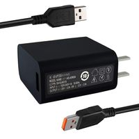 EBKK 40W Yoga AC Adapter Charger for Lenovo Yoga 3 Pro 1370 11 14 1470 Pro Yoga 900 Yoga 700 11 13 14 IdeaPad-Miix 700 700-11ISK Pro ADL40WDB ADL40WCC ADL40WDA ADL40WLC Tablet with Power Cord