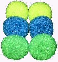 Superio Plastic Scouring Pads - 6 Pack