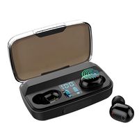 Bluetooth Earbuds V5.0, Ownta Bluetooth Headphones With Charging Case,LED Power Display Screen,IPX8 Sports Headsets Bass Stereo Sound Built in Mic compatible with iPhone/Samsung/iPad EZZ (AS)