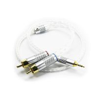 NewFantasia HiFi Cable with 2.5mm TRRS Balanced Male to Dual RCA Male Compatible with Astell&Kern AK100II, AK120II, AK240, AK380, AK320, DP-X1A, FIIO X5III, XDP-300R, iBasso DX200, KANN
