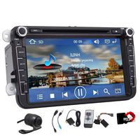 8 Inch Car GPS Navigation Car DVD Player in Dash Head Unit Radio Stereo for Volkswagen VW Jetta Golf Skoda Passat Seat +Canbus