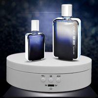 Turntable Display Stand,360 Degree Motorized Rotating Display Stand for Photography Products and Shows, Max Load 3kg Video Shooting Props