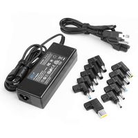 KFD 90W AC Universal Laptop Charger for HP Dell Toshiba IBM Lenovo Acer ASUS MSI Samsung Sony LG Fujitsu Gateway Notebook Ultrabook Chromebook DC Output 18.5V 19V 19.5V 20V Power Adapter Supply Cord