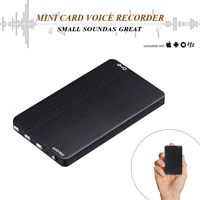Voice Activated Recorder - 8G Ultra-Thin Digital Audio Recorder Listening Device - 288 Hours Recording Capacity - More Than 80 Hours Battery Life