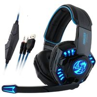 Dream Room Noswer Professional Gaming Headset LED Light Earphone Headphone with Microphone