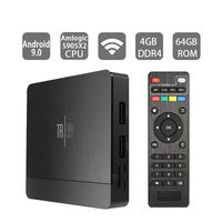 Android TV Box 9.0 4GB 64GB Smart TV Box Set Top Box Amlogic S905X2 USB 3.0 Ultra HD 4K HDR Dual Band WiFi 2.4GHz 5.8GHz Bluetooth 4.1 Streaming Media Player TR99 4G 64G