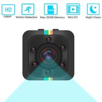 Hidden Spy Camera, Mini Motion Detection Security Camera Full HD 1080P Portable Nanny Cam with Night Vision Perfect for Home Office and Car Surveillance