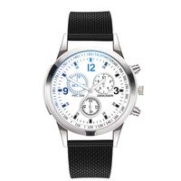 BeautyVan Mens Watches Chronograph Stainless Steel Analog Quartz Watch Fashion Dress Business Wristwatch (D)