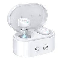 Wireless Earbuds,Bluetooth Headphones Sweatproof Sport Headsets in-Ear Noise Cancelling Earphone with Built-in Mic and Charging Case for iPhone and Other Smart Devices