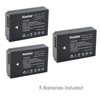 Kastar Battery (3-Pack) for Canon LP-E12 Work with Canon EOS M, EOS Rebel SL1, EOS 100D Cameras