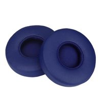 GBSELL 1 Pair Replacement Protein Leather Ear Pads Ear Cushions Earphone Cover for Beats by Dr. Dre Beats EP Headphones Headset (Blue)