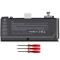 New A1322 A1278 Laptop Battery Compatible with MacBook Pro 13 inch 13" Mid 2012, Late 2011,Early 2011,Mid 2010, Mid 2009 MB990LL/A MB991LL/A MC375LL/A MC374LL/A MD314LL/A MC724LL/A MC700LL/A MD313LL/A