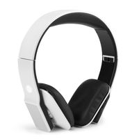 GOgroove BlueVIBE DLX Hi-Def Over-Ear Bluetooth Headphones - Ultra Premium White