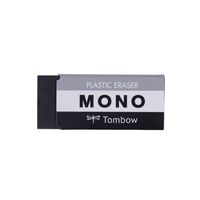 Tombow 57329 MONO Black Eraser, Medium. Cleanly Removes Marks Without Damaging Paper