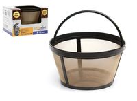 GOLDTONE Reusable 8-12 Cup Basket Coffee Filter fits Mr. Coffee Makers and Brewers, BPA Free.
