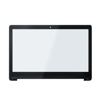 LCDOLED Replacement 15.6 inches Touch Screen Digitizer Front Glass Panel Bezel with Controller Board for ASUS Q551 Q551L Q551LA Q551LB Q551LD Q551LN Series