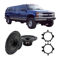 Compatible with Chevy CK Pickup 1995-2000 Front Door Replacement HA-R5 Speakers New