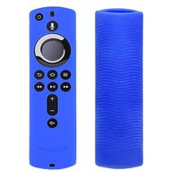 ❤️Byedog❤for Amazon Fire TV Stick 4K TV Stick Remote Silicone Case Protective Cover Skin (Blue)