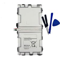 Ammibattery Replacement Tablet Battery EB-BT800FBU For Samsung Galaxy TAB S 10.5 LTE SM-T800 SM-T801 SM-T805 SM-T807 SM-T807A SM-T807P EB-BT800FBJ EB-BT800FBC EB-BT800FBE With Tools